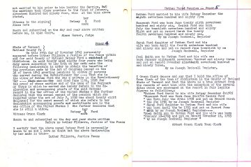 FORD, Nathan (d. Middletown) 1 Rev War pension papers
